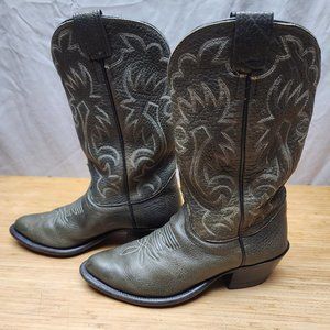 OLATHE Made in The USA Vintage Cowboy Boots Sz 8E